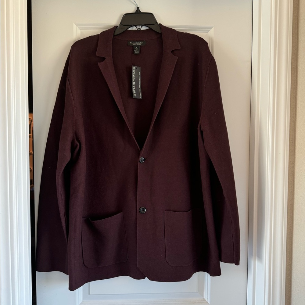 Banana Republic Supima Cotton Blazer